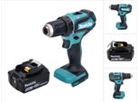 Trapano Avvitatore A Batteria Senza Spazzole Makita Ddf 485 T1 18 V 50 Nm + 1X Batteria 5,0 Ah - Senza Caricabatterie
