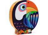 Djeco Puzzle Djeco Coco Toucan - Giocattolo Educativo Di Alta Qualità Per Bambini