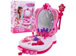 Tavola Da Toeletta Portatile Interattiva Per Bambine Dai 3 Anni In Su. Specchio + Cosmetici + Accessori