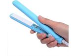 Mini Piastra Per Capelli, Piastra Per Tutti I Tipi Di Capelli, Piastra Portatile Per Capelli - Ministyle Blue