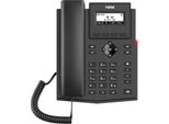 Fanvil X301W - Telefono Ip - Nero - Cornetta Con Filo - Da Tavolo/A Parete - Linux - In Banda - Fuori Banda - Info Sip