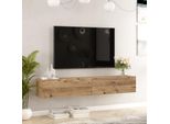 Tavolo Tv 'Lapinlahti' 180 X 31,5 X 29,5 Cm Rovere Rustico