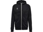 Hummel Hmlmove Grid Cot. Zip Hoodie Donna - Nero - Xs