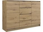 Cassettiera Larga Combinata Elbe - Rovere Artisan