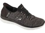 Skechers Summits - Dazzling Haze 149937-BKW, Scarpe Da Ginnastica, Donna, Nero