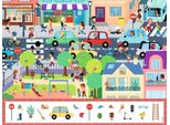 Nathan Puzzle City - Cerca E Trova - 30 Pezzi - Giocattolo Educativo