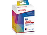 Edding 18-410/18-410-01 Edding EDD-410 Schwarz, Cyan, Magenta, Gelb Druckerpatronen Kompatibel Zu Canon PGI-5 Bk, CLI-8 C/M/Y, 4Er-Set