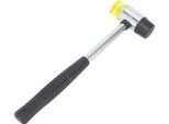 Martello Di Gomma A Doppia Faccia Strumento Manuale Con Impugnatura Per Tubi In Acciaio Per La Riparazione Dell'installazione 30 Mm 255 Mm