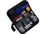 147Pcs/Set Watch Repair Tool Kit Case Opener Remover Screwdriver Spring Bar Watchband Link Pin Wristwatch Repair Tool Set