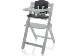 Zopa Sedia Da Pranzo In Legno Clipp & Clapp, Grigio