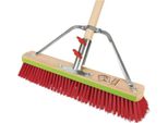 Scopa Lm Bulldozer Elaston Setole, Ho L.600Mm Con Supporto Manico Peggy Perfect
