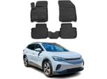2020-2025 Vw ID.4 Tappetini Tpe Nero 3 Pz