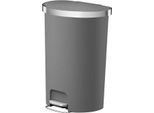 Eko - Cestino A Pedale Hana 55 Litri - Plastica - Grigio
