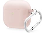Custodia Ibrida Elago Liquid Da Appendere Per Airpods 4 Rosa