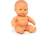 Miniland Bambola Bambino Europeo 21Cm - Bambola Giocattolo Educativa