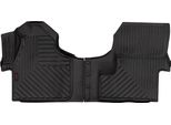Tappetini Auto In Gomma 3D Wielganizator Per Volklswagen Crafter Furgone (2006-2019) – Neri, Bordo Alto, Set 2 Pz