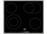 Beko HIC64503TX Piano Cottura In Vetroceramica 60Cm Autosufficiente 6,9Kw Nero
