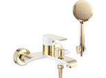 Rubinetto Da Vasca Rea Bloom White Gold