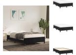 Vidaxl Struttura Letto Nera 120X200 Cm In Velluto - Letti E Strutture Letto