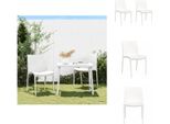Vidaxl Sedie Da Giardino 2 Pz. Bianco 50X46X80 Cm Polipropilene - Sedie Da Giardino