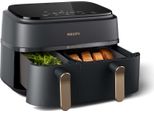 Philips NA352/04 Friggitrice Ad Aria Calda Serie 3000 Capacità 9L (3L+6L)