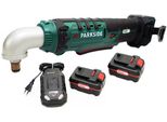 Parkside® Avvitatore Angolare A Batteria 20 V Paws 20-Li / Incl. 2 Batterie (4 Ah) E Caricabatterie (4,5 A)