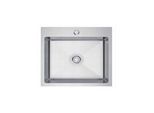 Lavello Qls Inox In Acciaio Inox 48X45 Cm Con Sifone 11216