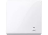 Merten MEG3305-0325 Bilanciere Con Etichettatura A Campana, Bianco Attivo Lucido, Sistema M