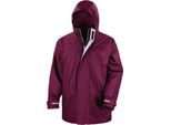 Result Core R207X | Parka Invernale Da Donna + Idrorepellente - Colore: Borgogna - Taglia: 3XL
