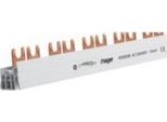 Barra Di Fase 2P, 10Qmm, 57Mod, Forcella - Barra Di Fase 2 Poli 10Mm² 1000Mm KDN263B