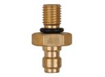 Ks Tools Adattatore Per Filetto Maschio M8X1.0 E Raccordo Per Tubo Flessibile Da 1/4" Con Anello Di Tenuta - 150.2650"