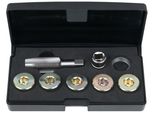 Ks Tools Set Di Riparazione Della Filettatura Del Tappo Di Scarico Dell'olio 12 Pezzi M20 X 1,5 - 150.4940