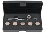 Ks Tools Set Di Riparazione Della Filettatura Del Tappo Di Scarico Dell'olio 12 Pezzi M12 X 1,5 - 150.4915