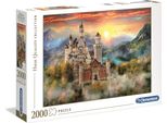 Clementoni - Puzzle Neuschwanstein 2000 ElementóW - Oficjalny Produkt Premium