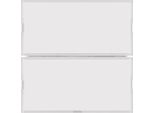 Sensore A Pulsante 2 Volte Bianco/Polare Bianco - Sensore A Sfioramento Knx 4 Volte 80162780