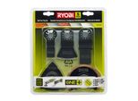Ryobi RAK05MT Kit 5 Carte Abrasive Lame Da Taglio Universali Per Utensili Multifunzione