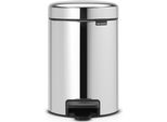 Pattumiera Bagno 3 L Acciaio Brillante Brabantia Pattumiera A Pedale Newicon 3 L