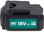 Batteria 18 V Li-Ion 3,0 Ah Di Ricambio Per Tutti I Dispositivi Della Serie One Fits All