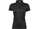 Tee Jays 1441 | Polo Da Donna In Cotone Pima / Pima Cotone - Colore: Nero - Taglia: S