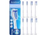 8 Spazzolini Demirdental Sensitive Per Philips Sonicare | Bianco