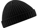 Beechfield Cappello Da Marinaio Retrò Unisex / Berretto Invernale RW246 (Taglia Unica) (Nero)