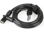 Xlc Serratura A Spirale 180Cm Ø8Mm Nero Minpoliuretano10
