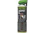 Petec 72250 Grafite Spray 500 Ml Bomboletta Marrone/Trasparente