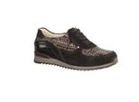 WaldläUfer Hurly 326003-001 Scarpa Comoda Con Lacci, Donna, Nero, Pelle, Nuovo - Scarpe Da Donna Scarpe Comode Con Lacci, Nero, Pelle (Velour Check/Taipei Memphis)