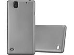 Cadorabo Custodia Protettiva Per Sony Xperia C4 Cover In Grigio Custodia Per Cellulare Custodia In Silicone Tpu Cover Case