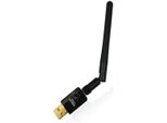 Dreambox Dual Band Wireless Usb 2.0 Wlan Stick Adapter 600Mbit 2.4/5 Ghz Mit Antenne