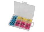 Ks-Tools Assortimento Di Connettori Di Testa Isolati 970.0710 Connettori Terminali Incl. Custodia In Plastica - 36 Pezzi