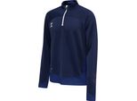 Hummel Lead Mezza Zip, Marine, S, Bambini