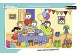 Ravensburger - Puzzle A Cornice Da 15 Pezzi T'choupi Festeggia Il Suo Compleanno