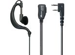 Midland Ma21-Lki Cuffia Microfonica Kenwood A 2 Poli, Tasto Ptt Per Stazioni Radio Portatili